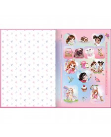 Caderno Brochura Caligrafia Jolie 40 Folhas TILIBRA - Valpel Super