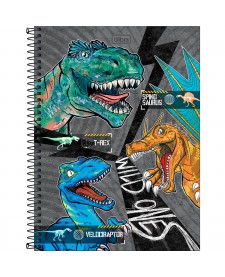 Caderno de Desenho Capa Dura Espiral A4 60 Folhas Dinossauro no Shoptime