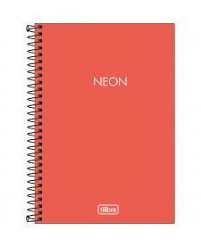 Caderno Neon s/ Pauta 1/8 80Fls Coral Tilibra – Livraria e