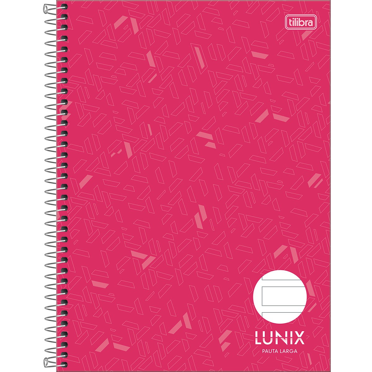 Caderno De Caligrafia Pauta Larga Universitário Capa Dura Lunix 80 Folhas Lunix Cadernos 4175