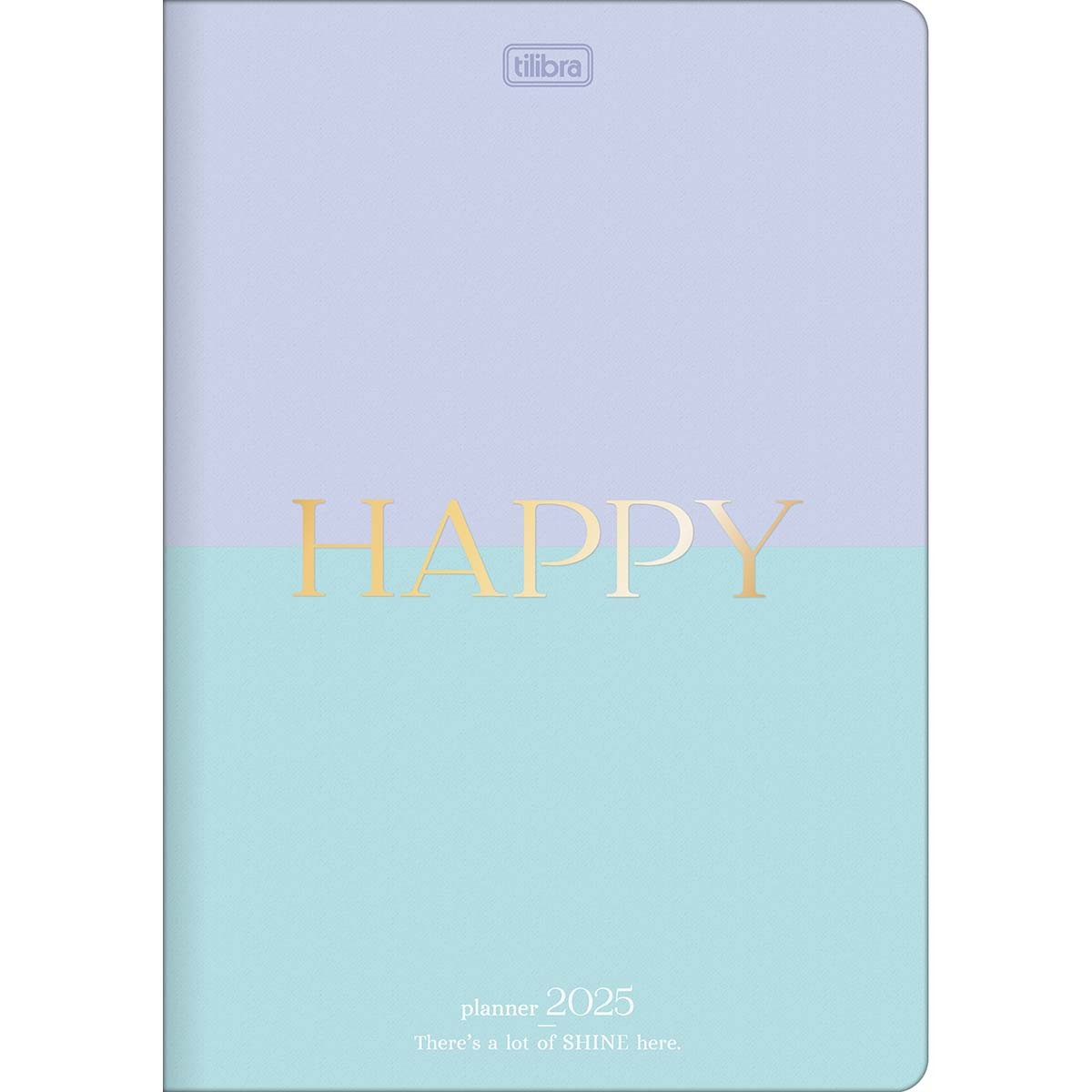 Planner Grampeado 17,8 x 25,4 cm Happy 90 G 2025 Happy Agendas