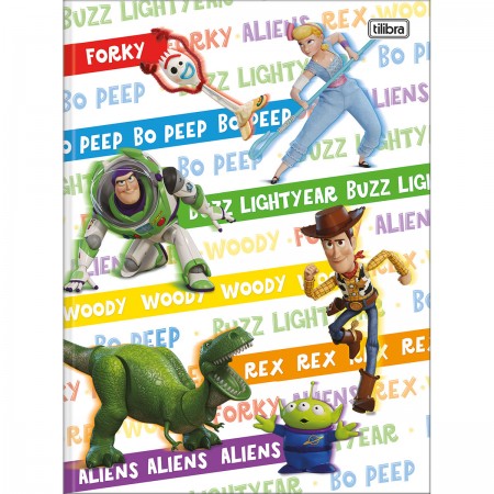 Caderno Brochura Capa Dura Universitário Toy Story 80 Folhas - Toy Story -  Cadernos, Brochura - Tilibra