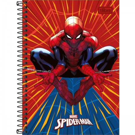 Caderno Espiral Capa Dura 1/4 Spider-Man 80 Folhas - Spider-Man - Cadernos,  Caderneta - Tilibra