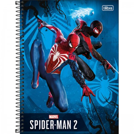 Caderno Desenho Spider Man Game - Tilibra - Dokassa Distribuidora