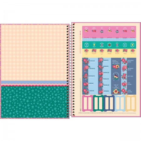 Caderno 10 Matérias Petite Girls Capas Sortidas C/160 Folhas - PanAmericana  - Lupel