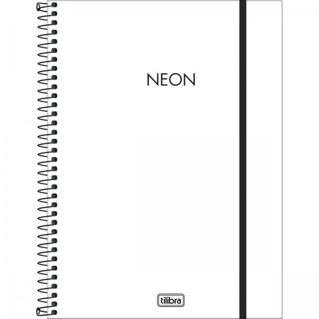 Caderno Neon s/ Pauta 1/8 80Fls Coral Tilibra – Livraria e