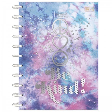 Caderno Universitário Tilidisco 1 Matéria Good Vibes 80 Folhas - Good Vibes  - Cadernos, Tilidisco - Tilibra