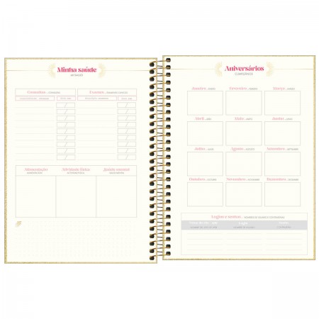 Agenda Planner Espiral Cambridge 2024 Grande M9 - Tilibra - Planner -  Magazine Luiza