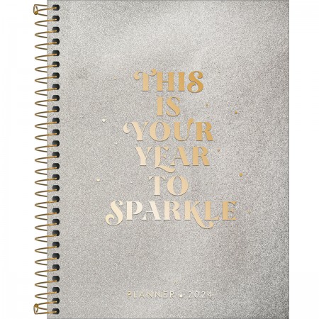 Agenda Planner Espiral Cambridge 2024 Grande M9 - Tilibra - Planner -  Magazine Luiza